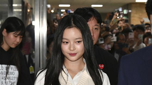 Hanni NewJeans. (Kim Min-Hee/Pool Photo via AP)