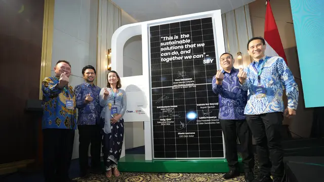 Peresmian PLTS Atap di Museum & Galeri SBY ANI.