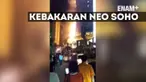 Kebakaran terjadi di Gedung Neo Soho, Jakarta Barat, Rabu (9/11/2016) malam.