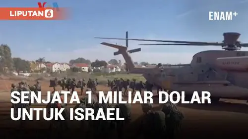 VIDEO: Biden Ajukan Rencana Penjualan Senjata Senilai 1 Miliar Dolar ke Israel