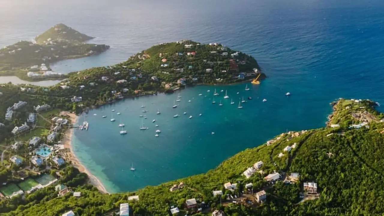 Kepulauan Virgin Amerika Serikat berlokasi di Laut Karibia timur