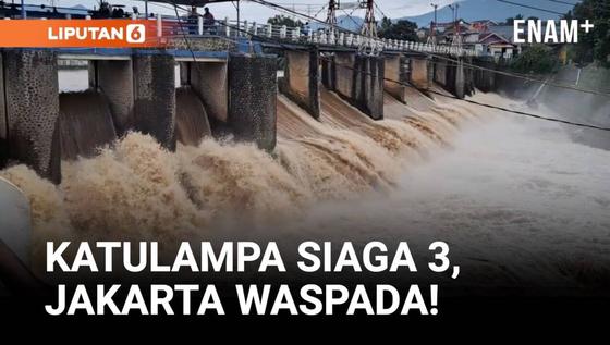 Air Katulampa Naik Drastis, Ancaman Kiriman Air ke Jakarta