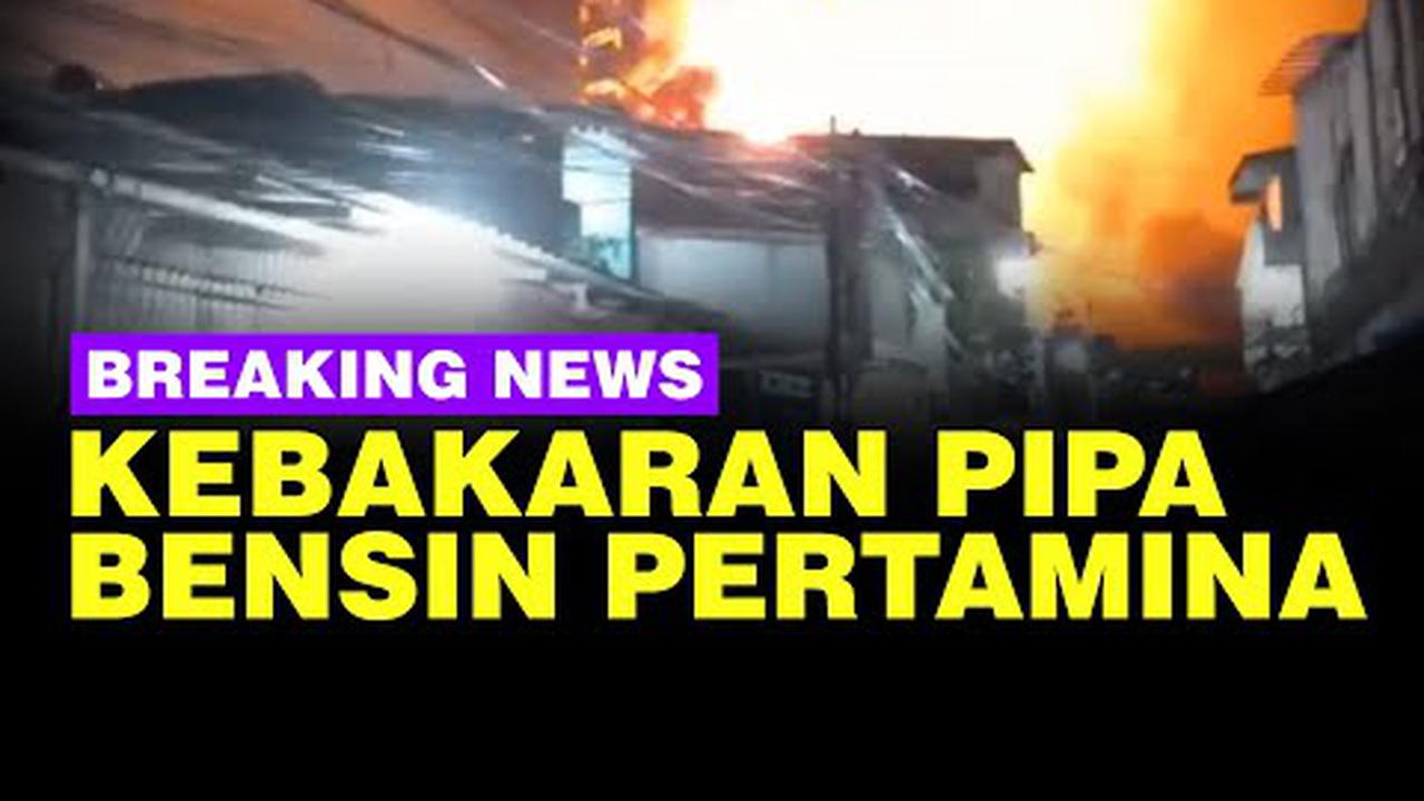 Live Now - Kebakaran Hebat Pipa Bensin Depo Pertamina Plumpang Jakarta Utara