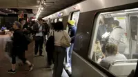 Subway atau kereta bawah tanah AS. (Reuters)