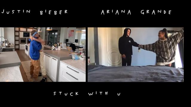 Dalton Gomez dalam video klip Ariana Grande, Stuck With U. (YouTube/ Ariana Grande).