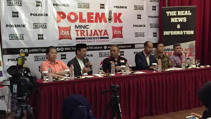 Diskusi Polemik yang membahas soal penangguhan visa umrah, Jakarta, Sabtu (29/2/2020)