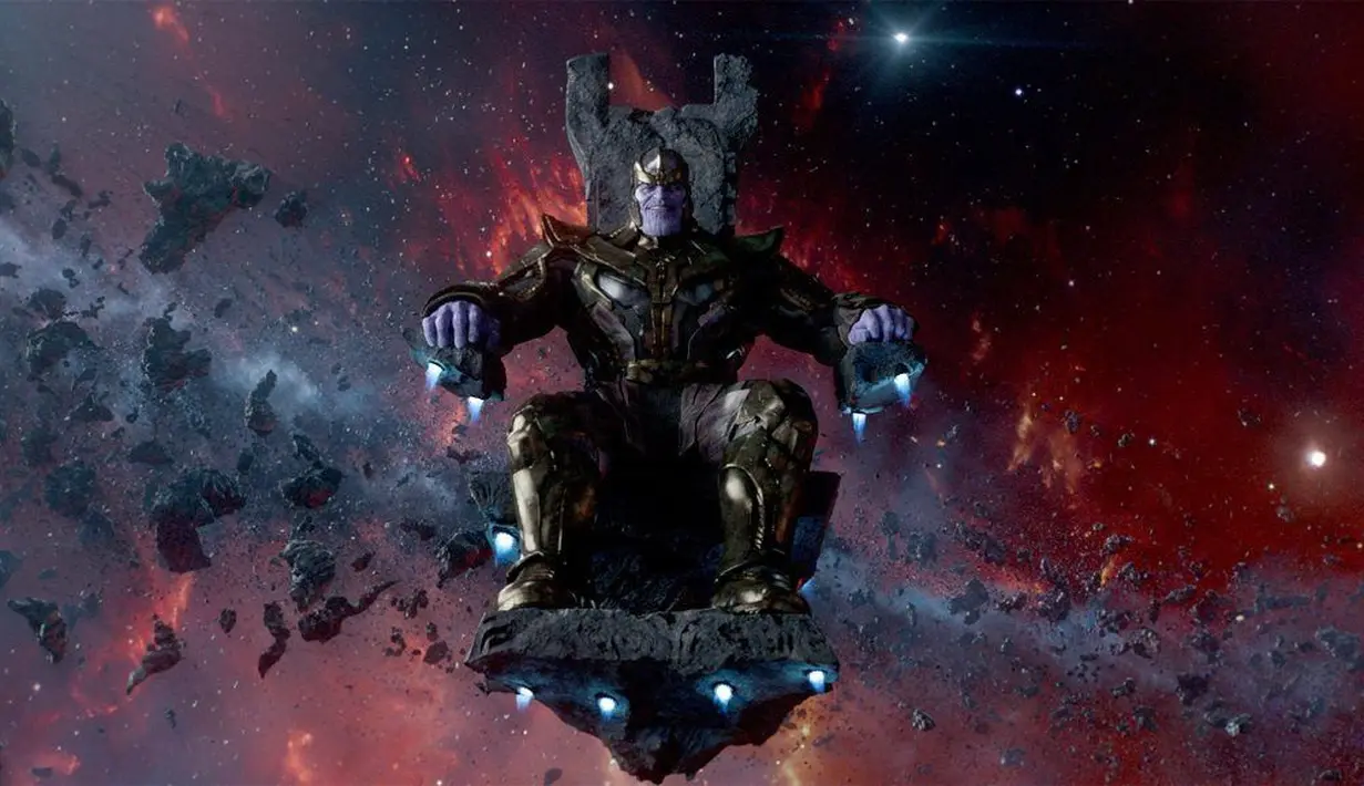 Dengan Infinity Stones berada di tangannya, tentu menjadikan Thanos sebagai salah satu musuh terkuat dalam sejarah Marvel. (The Cheat Sheet)