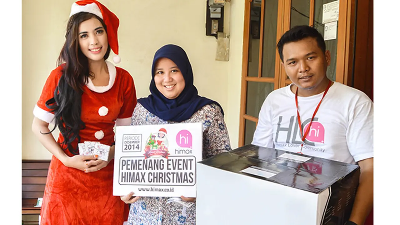 Sambut Natal dan Tahun Baru, Himax Beri Surprise ke Customer