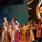 Peragaan busana dari 39 Finalis Puteri Indonesia 2020. (Liputan6.com/Tri Ayu Lutfiani)