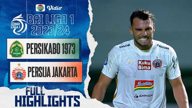 Berita video highlights pertandingan pekan kedua BRI Liga 1 2023/2024 antara Persikabo 1973 melawan Persija Jakarta yang berakhir imbang tanpa gol, Minggu (9/7/23).