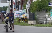 Tak Pakai Helm di Lampu Merah, Pemotor Ini Kaget Tiba-tiba Ada Polisi, Endingnya Malah Untung