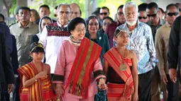 Momen Ramos Horta dan Xanana Sambut Langsung Kedatangan Megawati