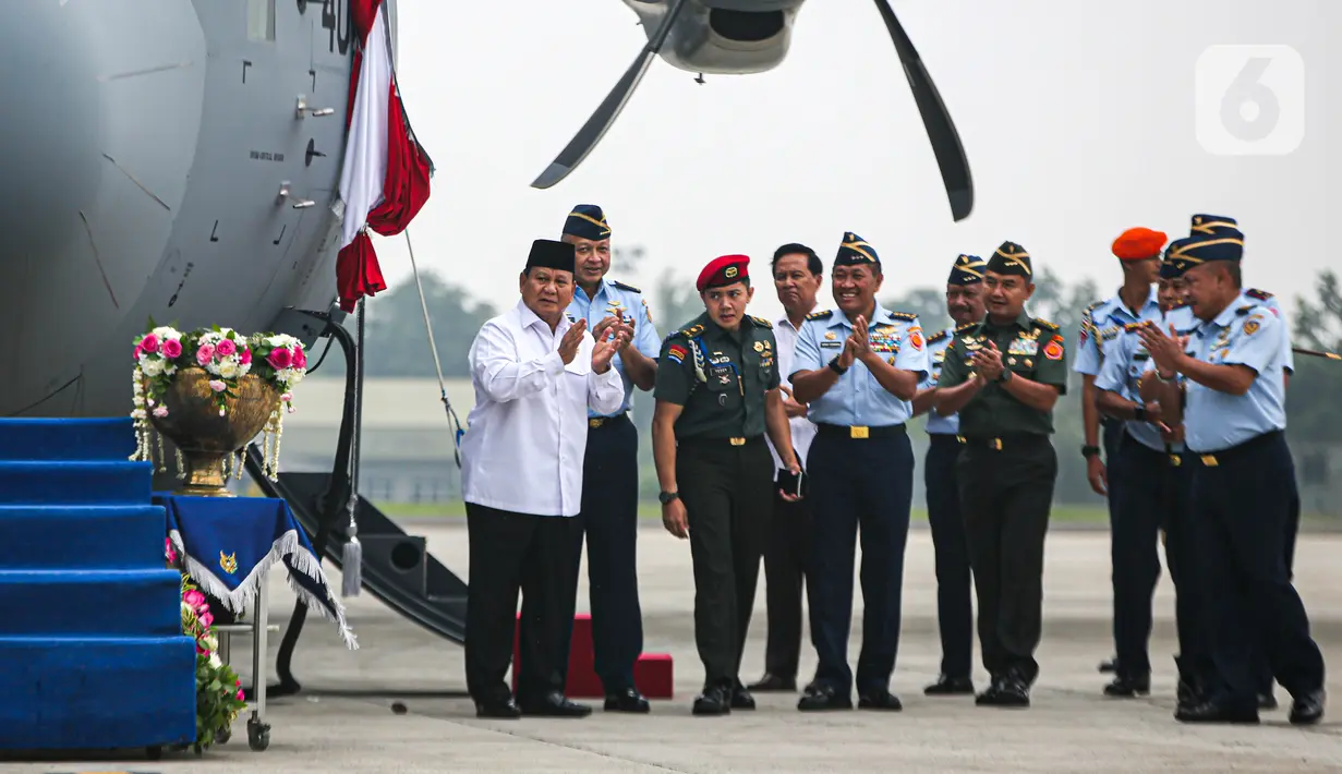 Pesawat nomor A-1340 ini diterbangkan dari Amerika pada 23 Juni 2023 lalu. (Liputan6.com/Faizal Fanani)