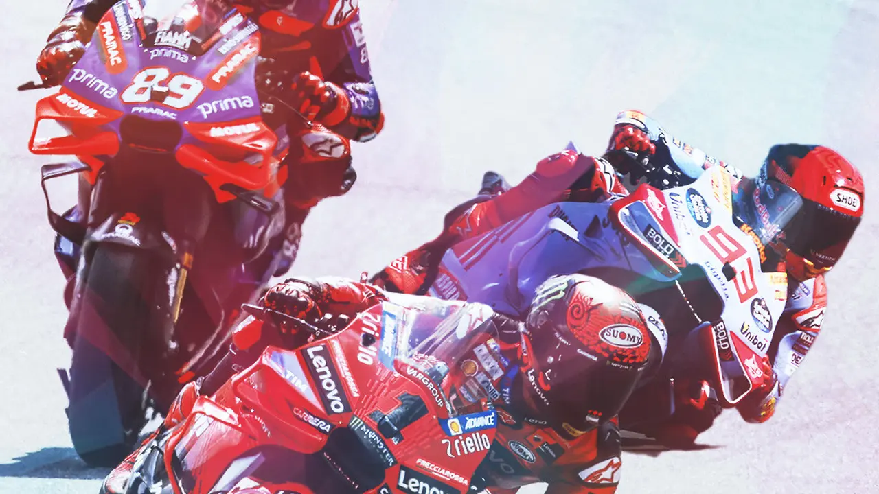 MotoGP - Pecco Bagnaia di antara Marc Marquez dan Jorge Martin