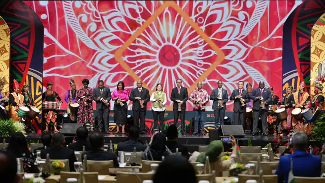 Pembukaan Indonesia Africa Parliamentary Forum (IAPF) di Nusa Dua, Bali, Minggu (1/9/2024). (Dok. Kemlu RI)