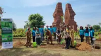 Kawasan Cagar Budaya Nasional (KCBN) Trowulan, Mojokerto, Jawa Timur. (Liputan6.com/ Dian Kurniawan)