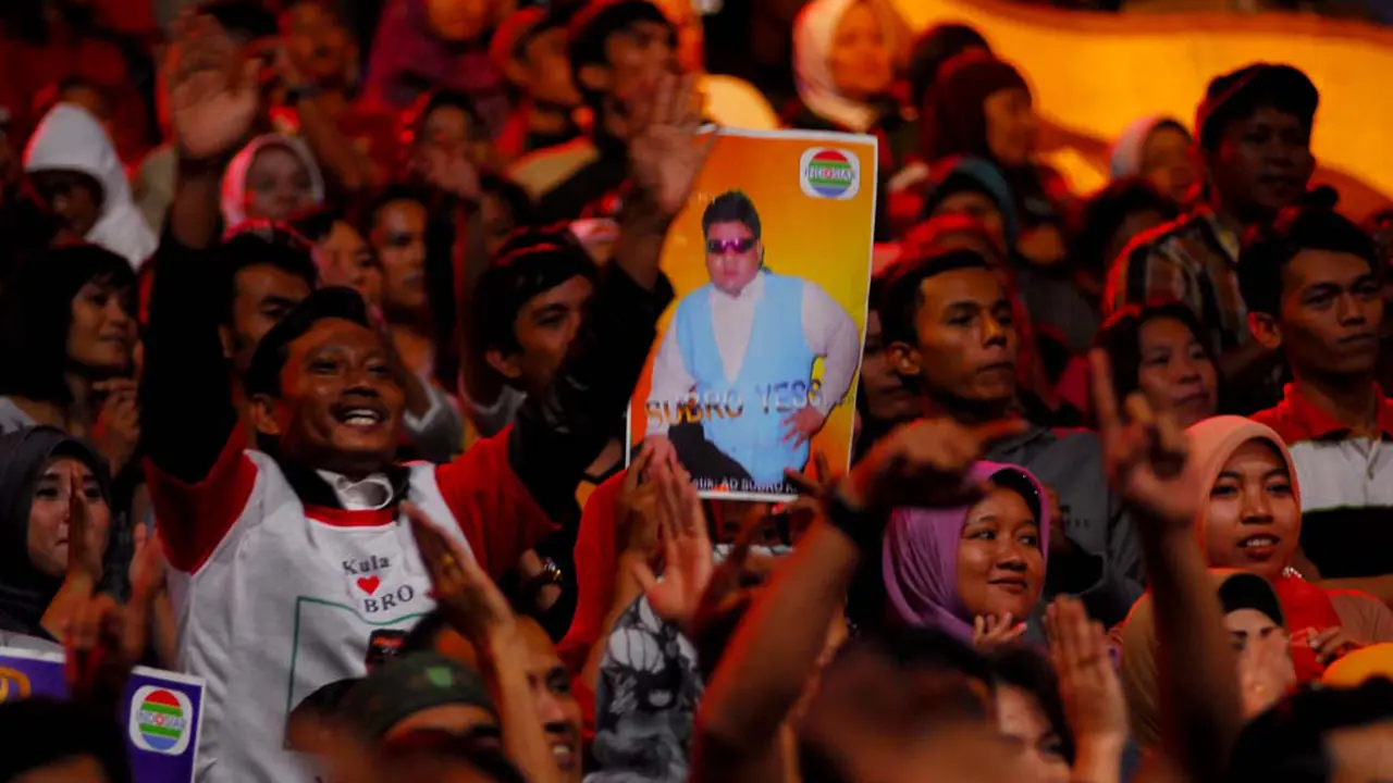 Penonton Antusias Menyaksikan D'Academy Indosiar