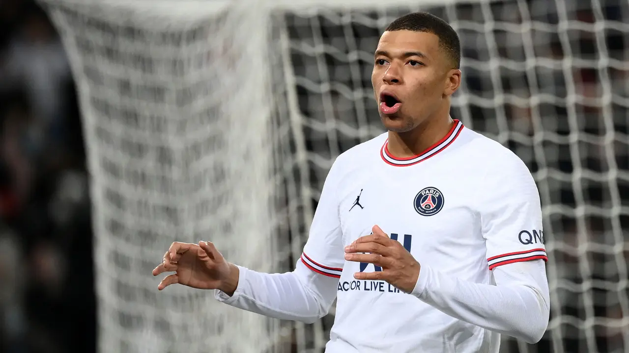 Foto: Gol Telat Mbappe Bawa PSG Menang atas Rennes di Laga Lanjutan Liga Prancis