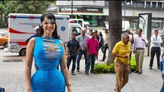 Model seksi asal Caracas, Venezuela Curvy Aleira Avendano melakukan tindakan ekstrem pada tubuhnya.Pasalnya, ia meenggunakan korset hingga 23 jam sehari demi sebuah penampilan.Aleira memakai korset selama 23 jam sehari guna mencapai keinginannya memp...
