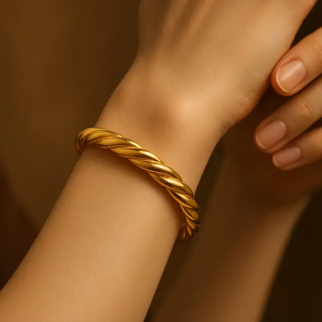 Model Gelang Lilit Emas 24 Karat