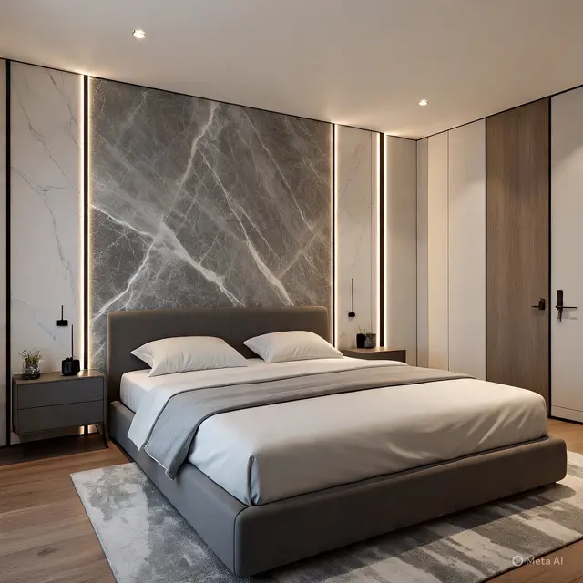 5 Ide Dinding Aksen Modern untuk Kamar Tidur, Ubah Ruangan Jadi Lebih Mewah