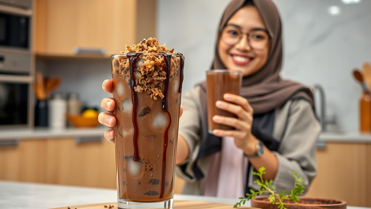 Resep Es Lumut Cokelat, Minuman Segar Favorit untuk Berbuka Puasa
