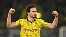 Akhir-akhir ini Hummels sedang dikait-kaitkan dengan Juventus, AC Milan dan AS Roma. (INA FASSBENDER / AFP)