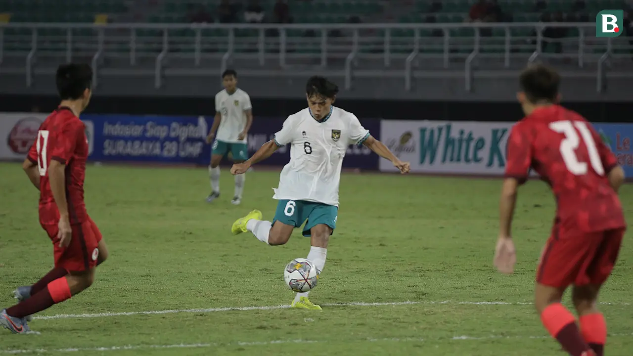 Pemain Timnas Indonesia U-20 Zanadin Fariz