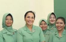 Kehebohan Ibu-Ibu Persit Kedatangan Istri Kasad, Rebutan Selfie Bareng Sosok Perempuan Panutan di TNI AD