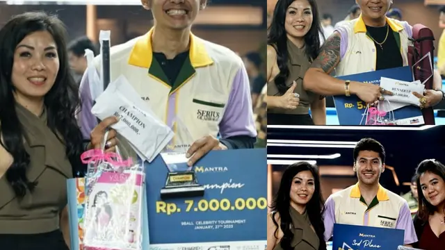 Gustavo Chena, Wijin hingga Rifat Sungkar Ikut Turnamen Biliar