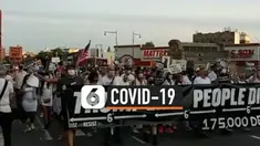 thumbnail keluarga korban covid-19 desak trump