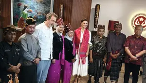 Kunjungi Lombok, Putri Mahkota Swedia Saksikan Kisah Warga Bangkit Pascagempa