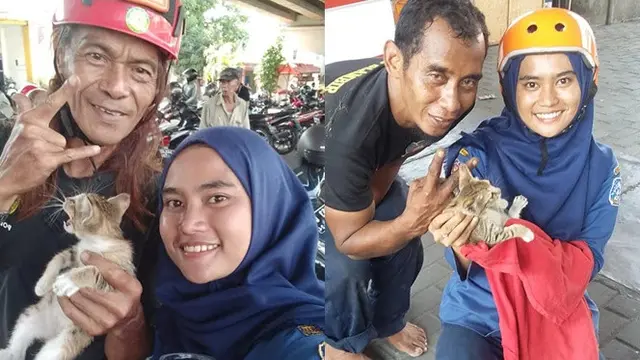 Drama 3 Jam Tim Selamatkan Kucing Terjebak di Fly Over 5 Hari, Bikin Haru