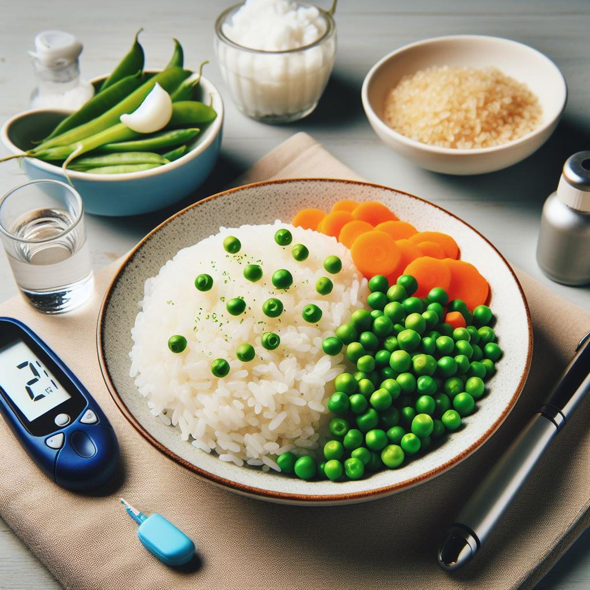 Ilustrasi Penderita Diabetes Makan Nasi Putih