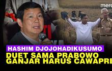 VIDEO: Hashim Restui Gerindra Dukung Ganjar Asal Prabowo yang Capres!