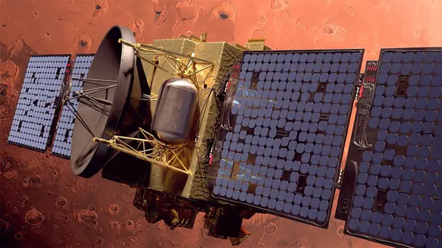 Potret terbaru Planet Mars oleh kelompok misi HOPE.