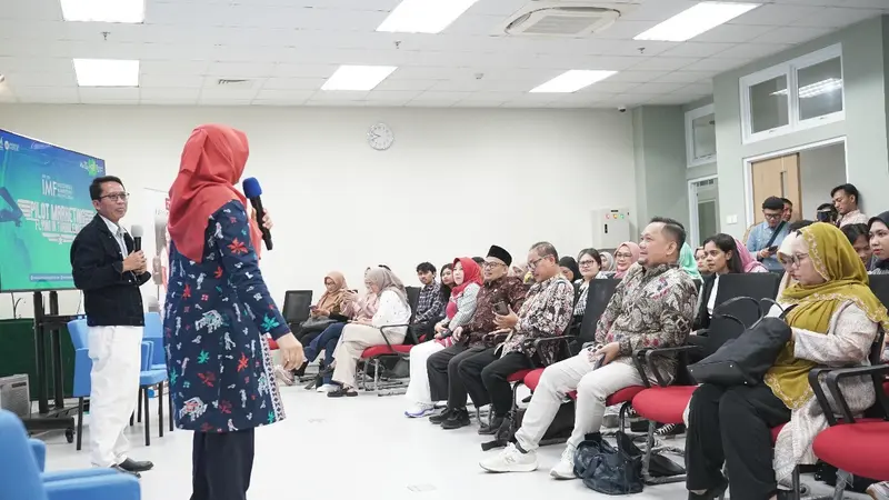 Kepala Subdirektorat Bina Keluarga Sakinah Kementerian Agama (Kemenag) Agus Suryo Suripto, mengajak mahasiswa menjadi agen pencegahan perkawinan anak. (Istimewa)