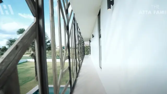 Villa yang ditempati Atta dan Aurel di Bali. (Foto: YouTube/AH)