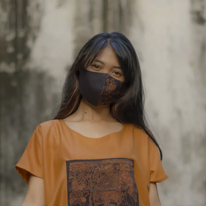 Hasil dari Gelar Karya Masker Kain Tradisional