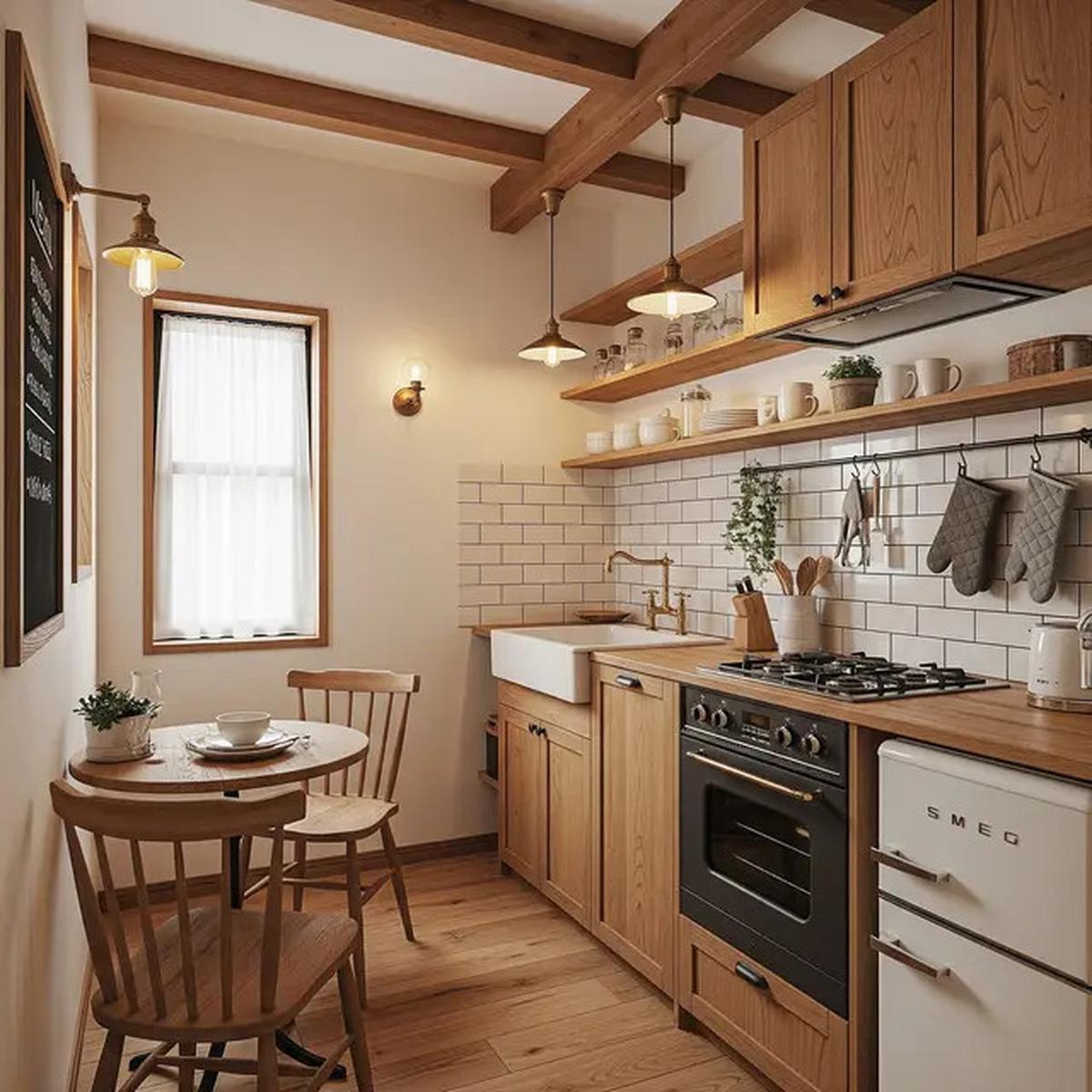 8 Inspirasi Dapur Kecil Ala Cafe Mini di Rumah Kontrakan Budget 20 Juta