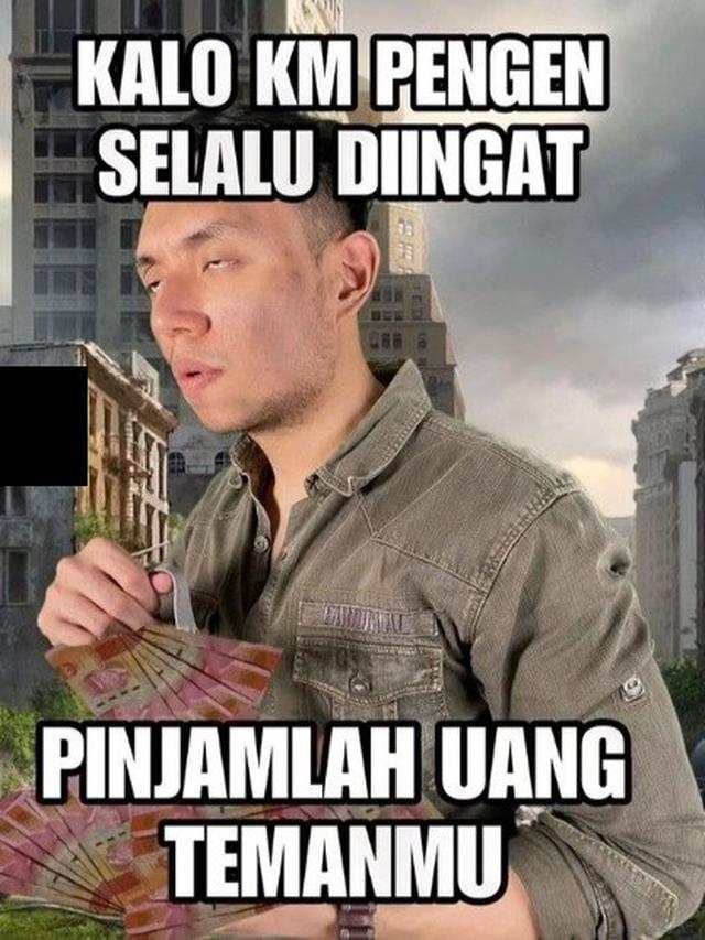 6 Meme Pinjam Duit Ini Kocak, Bikin Geleng Kepala