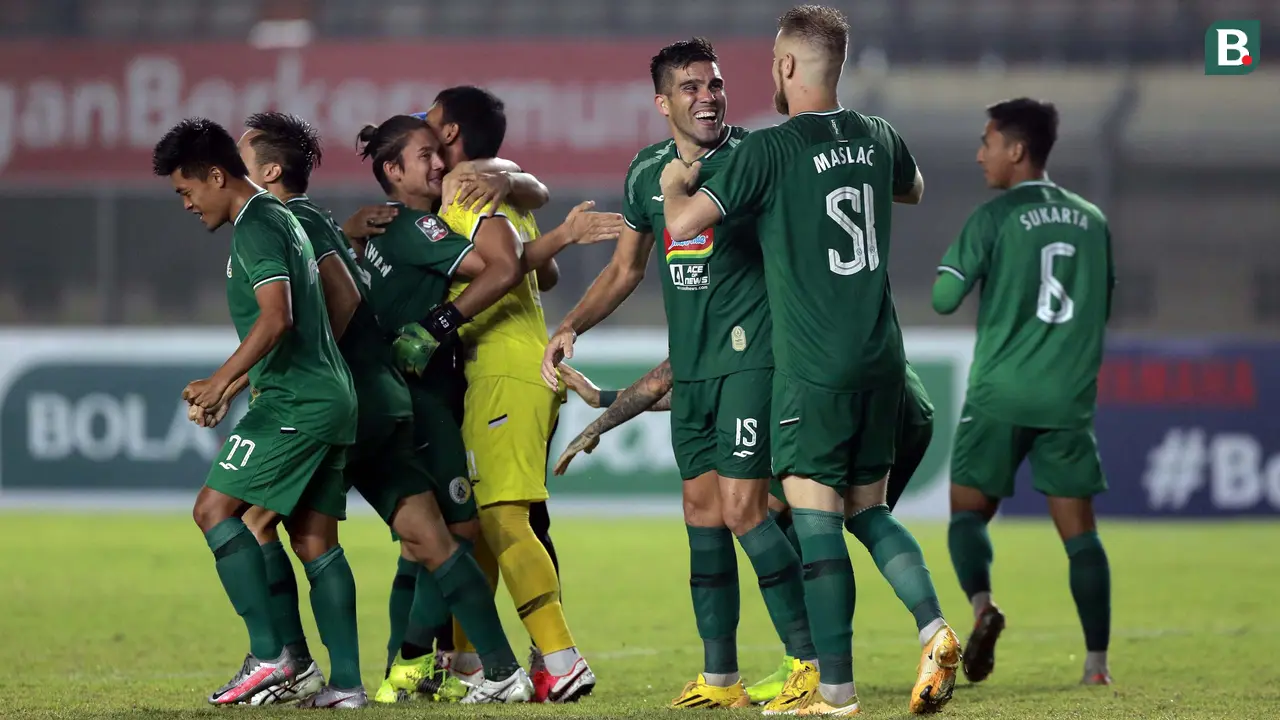 FOTO: Kejutan, PSS Sleman Singkirkan Bali United Lewat Adu penalti - Tim PSS Sleman