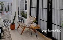 Ide Desain Rumah di Gang Sempit, Tampil Estetik Ala Eropa dengan Dominasi Warna Putih