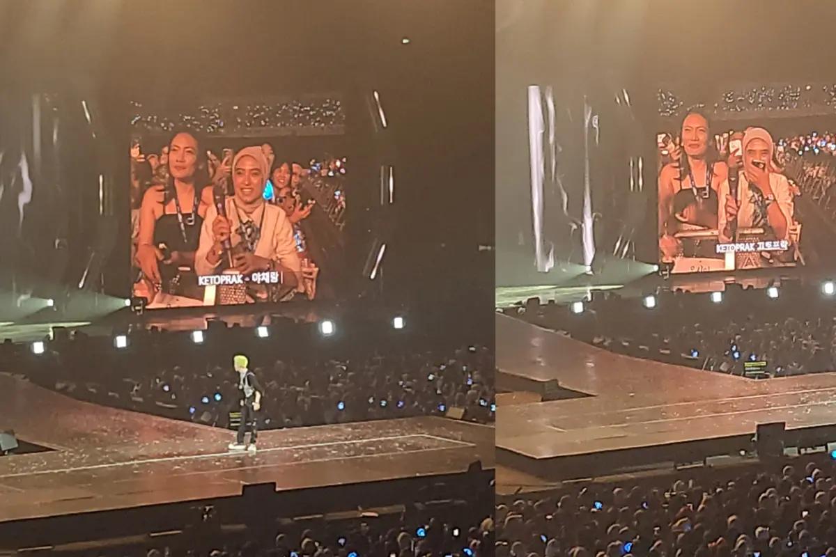 Konser Treasure hari ke-2 di Indonesia Arena