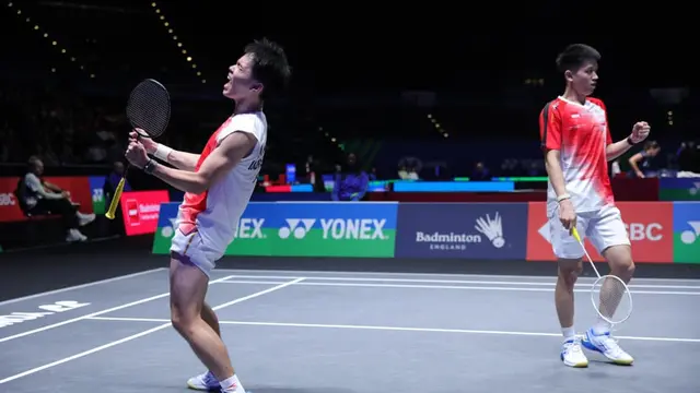Raymond Indra/Nikolaus Joaquin - All England 2026 - Bulu Tangkis