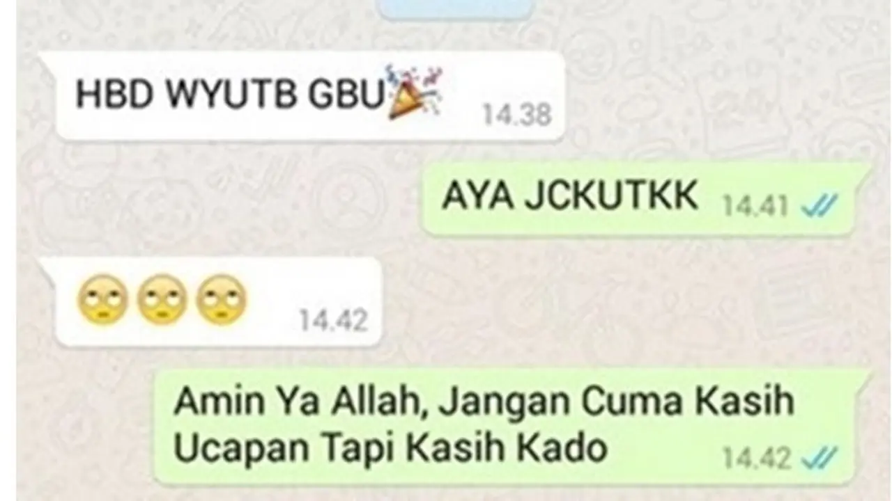 6 Chat Pakai Singkatan Biar Gaul Ini Bikin Mikir Keras