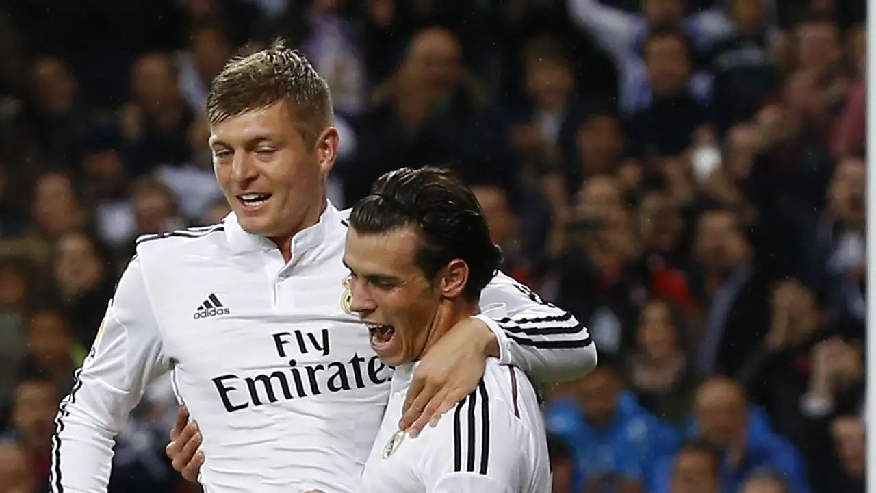 Gareth Bale dan Toni Kroos