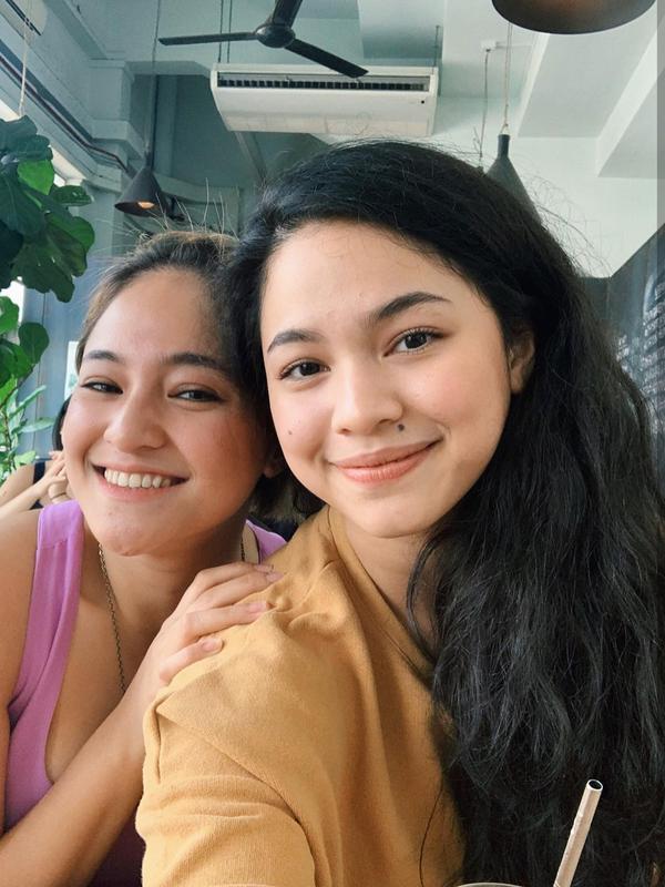 Potret Kebersamaan Marshanda dan Adiknya. (Sumber: Instagram.com/dollyssa)