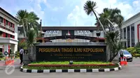 Gedung Perguruan Tinggi Ilmu Kepolisian (PTIK), Jakarta. (Liputan6.com/Yoppy Renato)