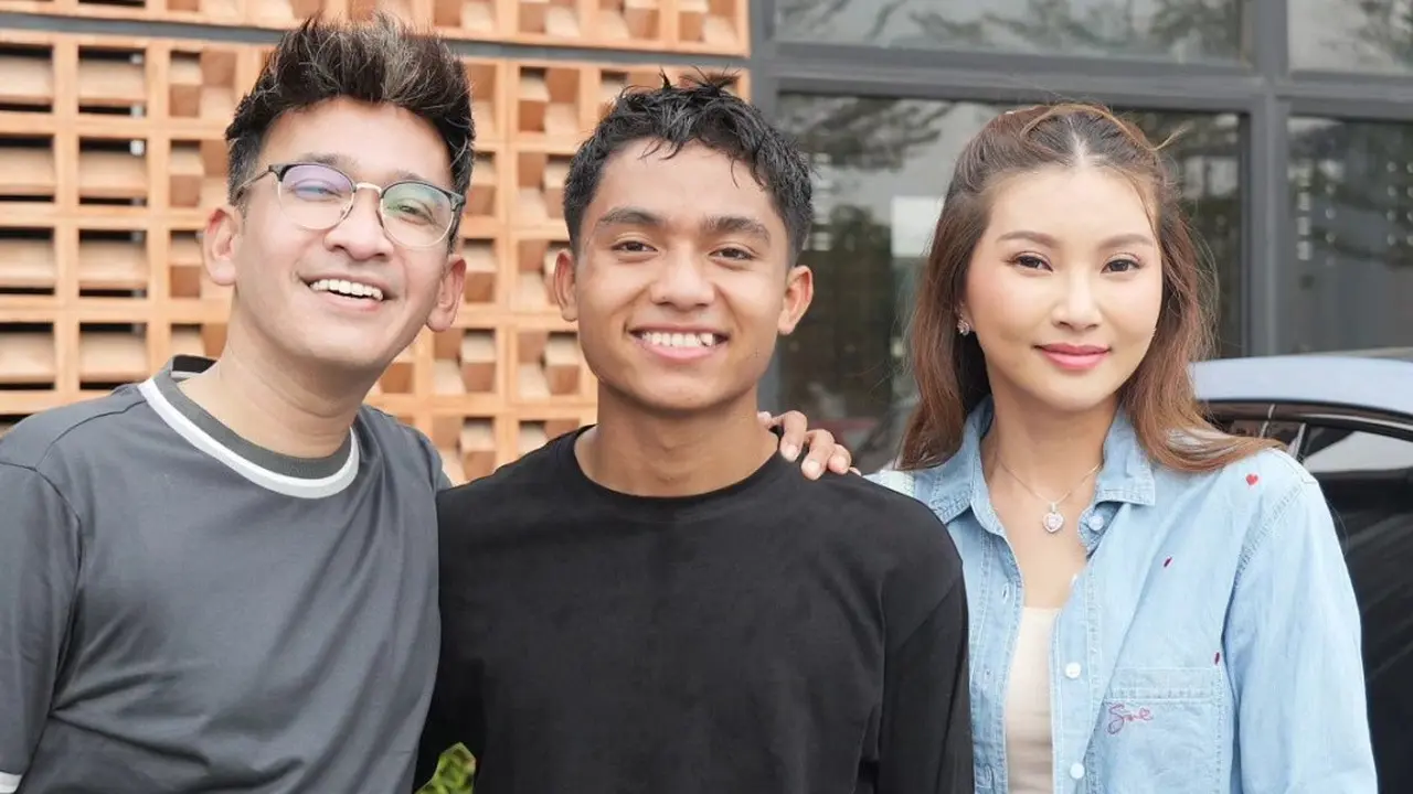 Betrand Peto, Ruben Onsu, & Sarwendah